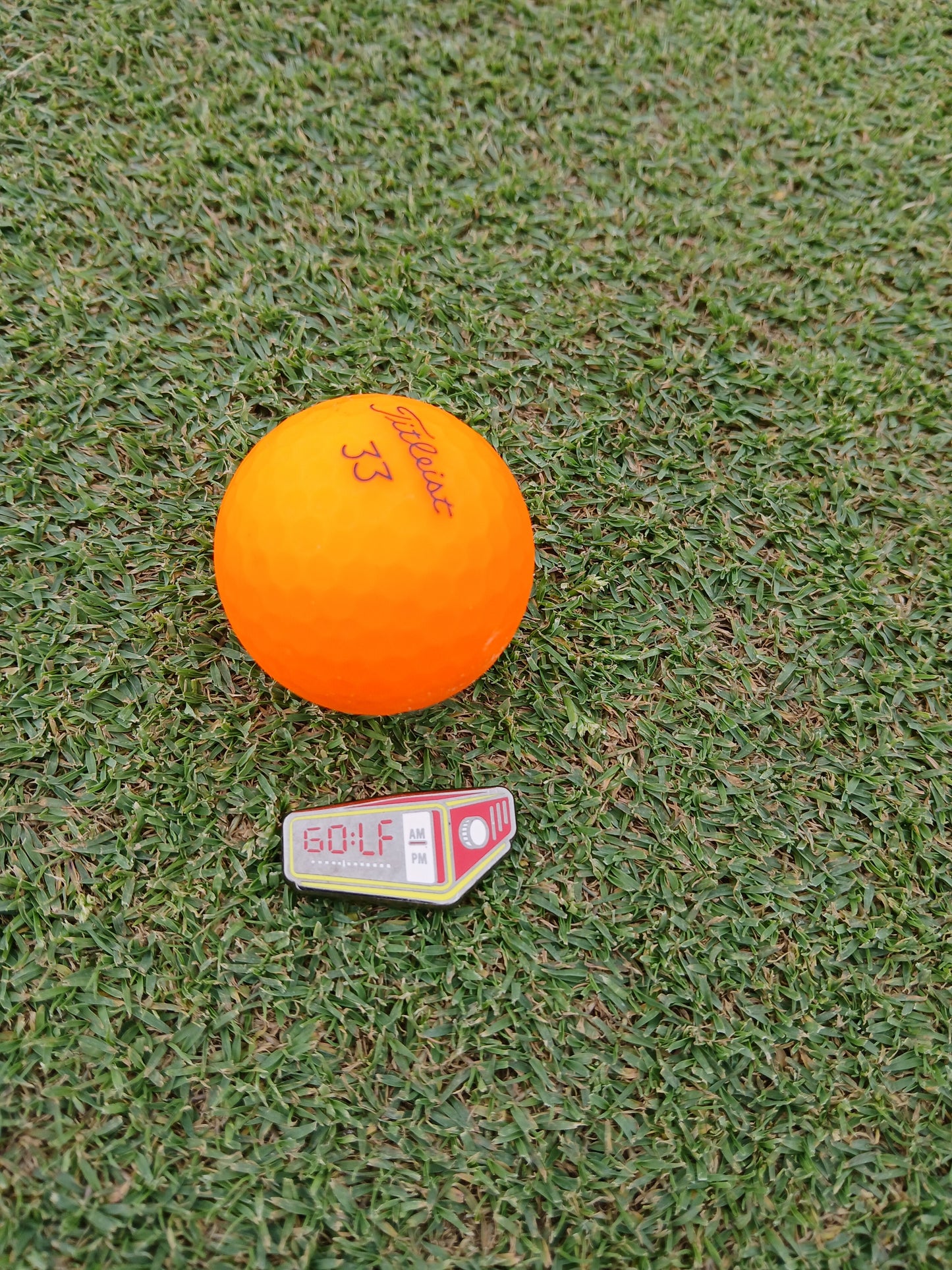 Alarm Clock Ball Marker