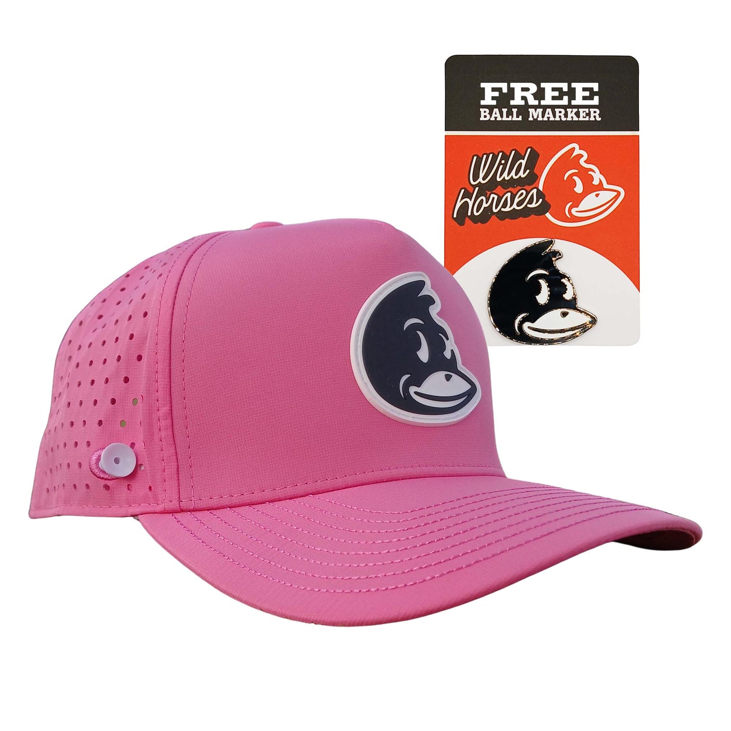 Pink Golf Hat