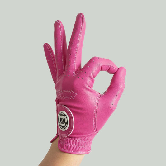Ladies Golf Glove - Pink