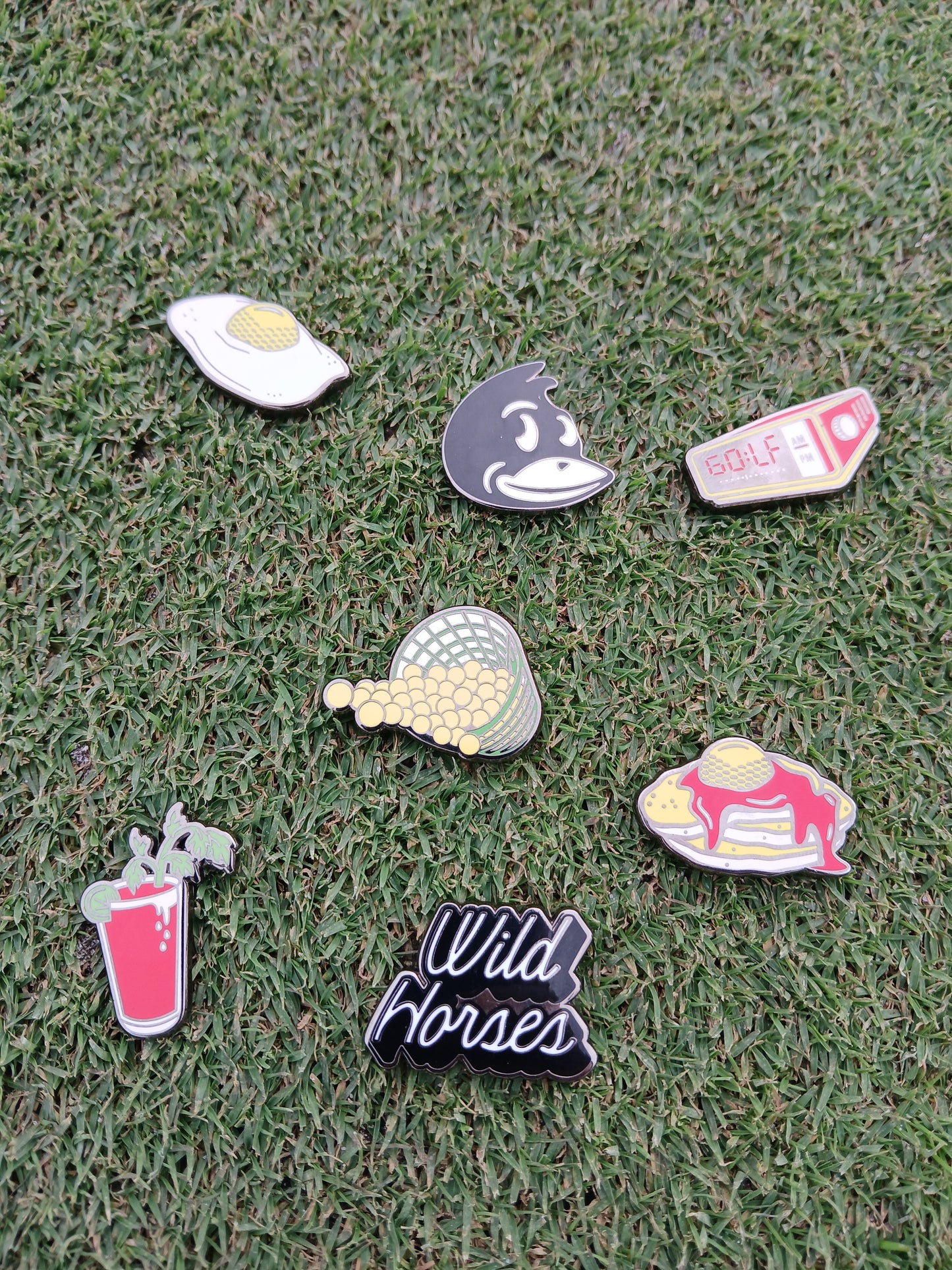 Wild Horses Logo Ball Marker