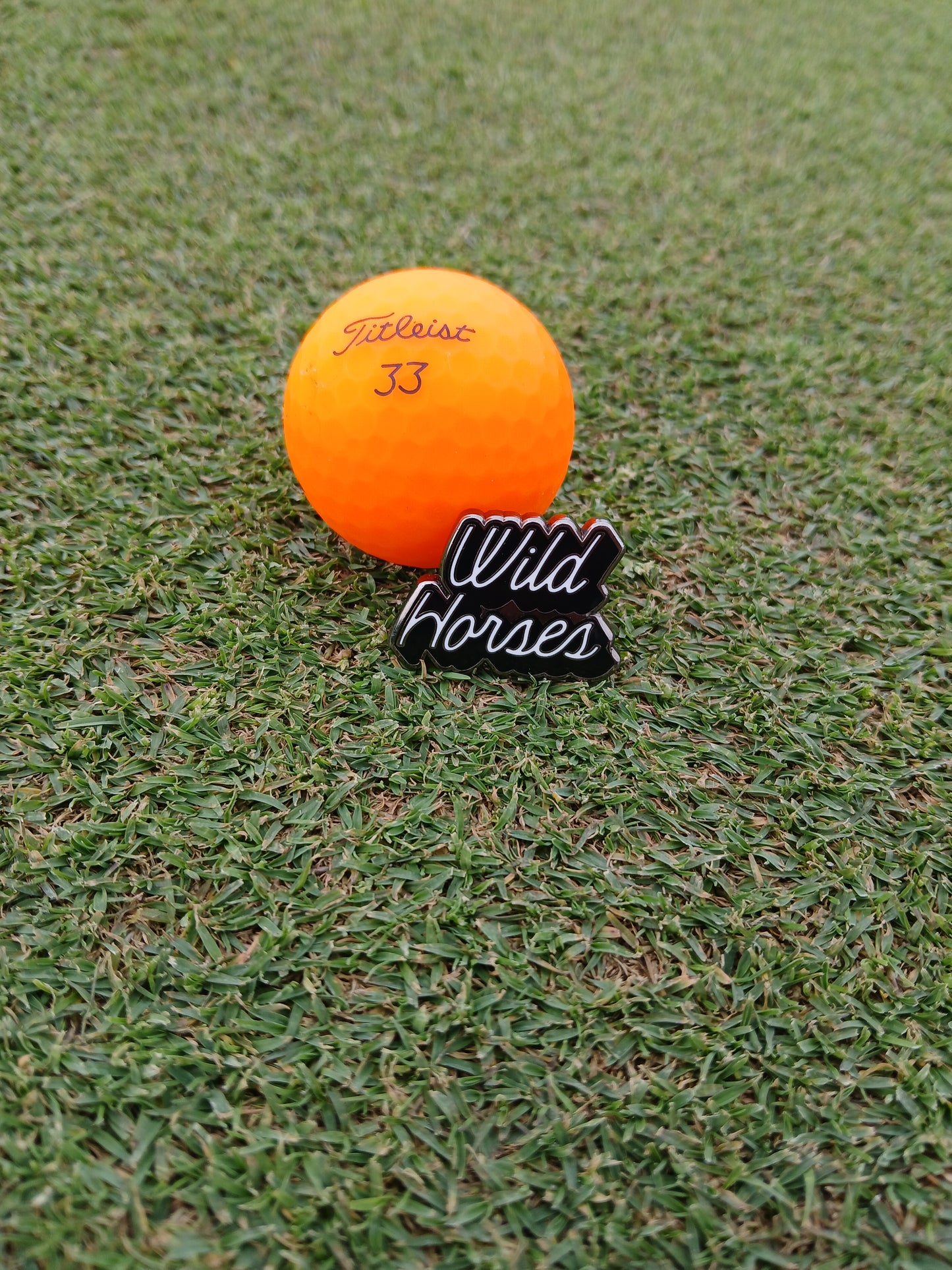 Wild Horses Logo Ball Marker