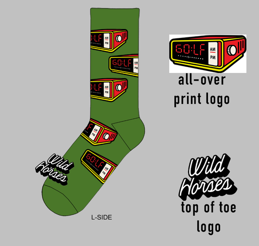 Alarm Clock Socks